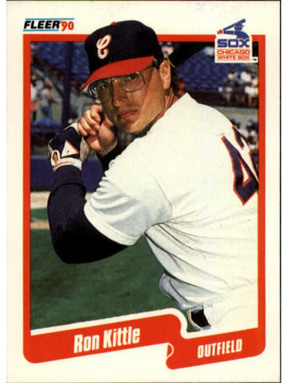 1990 Ron Kittle Fleer Baseball Card #538